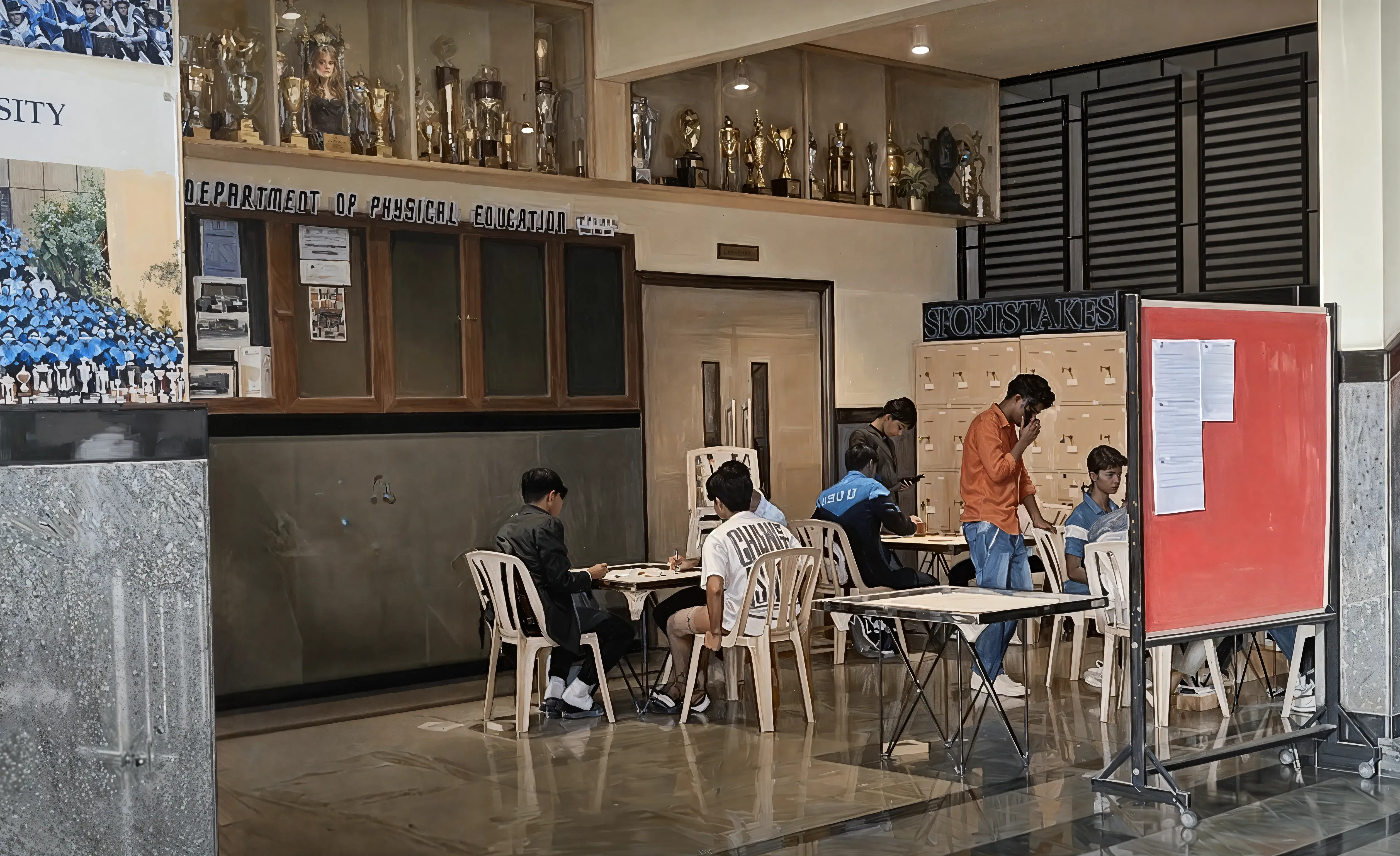 SJU Bangalore cafeteria photo 1